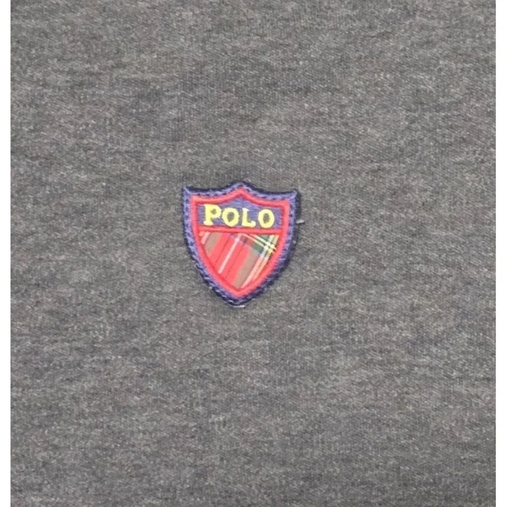 Polo Golf Ralph Lauren Mens XL College of Charleston Long Sleeve Polo Shirt Gray
